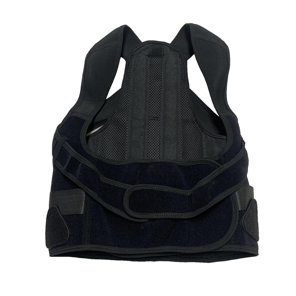 Shaperky Unisex Men Women Small-Medium Black Posture Corrector Back Brace